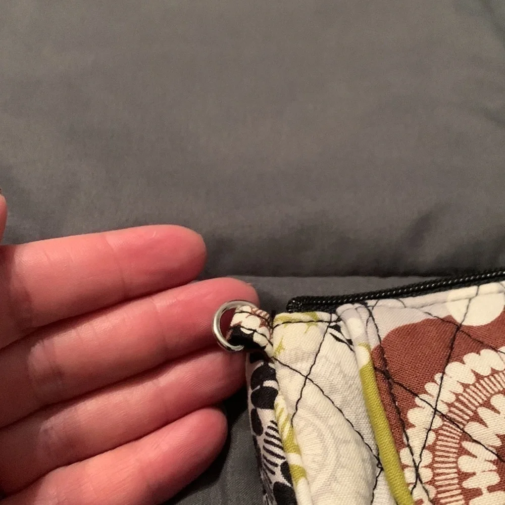 VERA Bradley Cocoa Moss Clutch